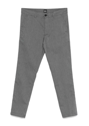 BOSS stretch-cotton trousers - Blue