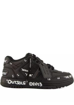 Off-White Out of Office leather sneakers - Black