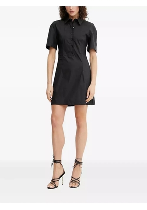 Patrizia Pepe open-back button-front dress - Black