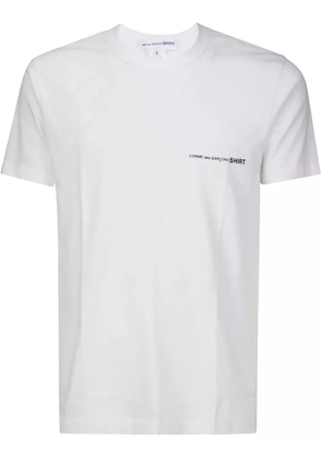 Comme Des Garçons Shirt logo-print T-shirt - White
