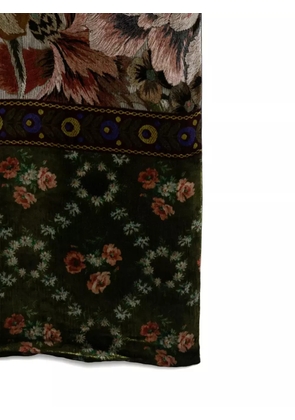 Pierre-Louis Mascia floral-print scarf - Black