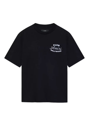 AMIRI logo-print crew-neck T-shirt - Black