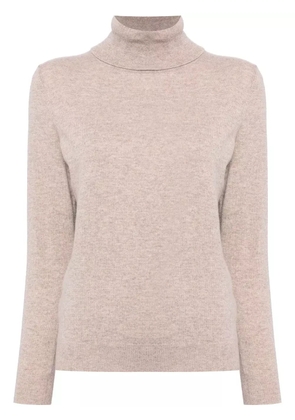 N.Peal mock-neck jumper - Neutrals