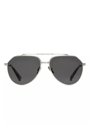 Dolce & Gabbana Eyewear Stefano pilot-frame sunglasses - Silver