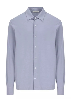 Cruciani button-cuff shirt - Blue
