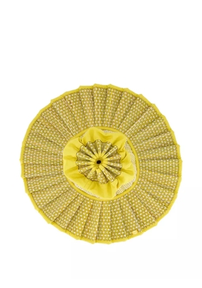 Lorna Murray pleated bucket hat - Yellow