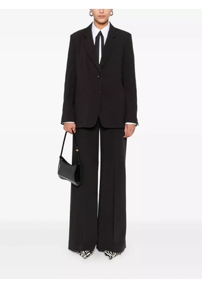 Seductive welt-pocket trousers - Brown