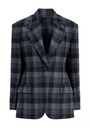 Proenza Schouler checked wool blazer - Grey