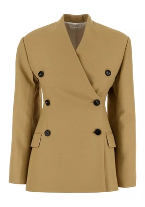 Co double-breasted blazer - Brown