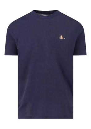 Vivienne Westwood orb-embellished cotton T-shirt - Blue