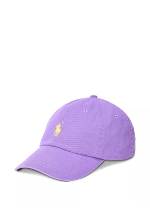 Polo Ralph Lauren Polo Pony-embroidered cotton cap - Purple