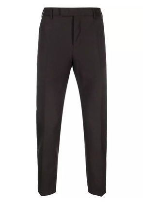PT Torino mid-rise wool tailored trousers - Brown