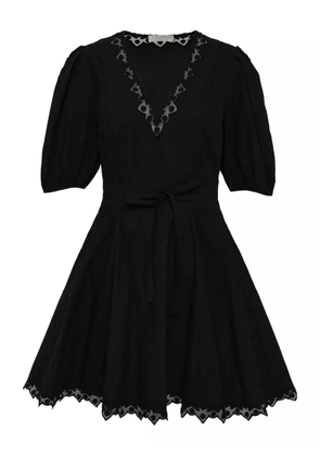 Ulla Johnson Camila short-sleeve mini dress - Black