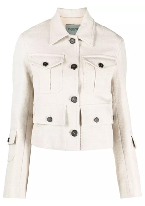 Durazzi Milano multi-pocket cropped jacket - Neutrals