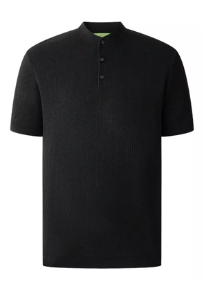 Shanghai Tang jacquard-pattern T-shirt - Black