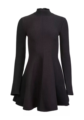 Fleur Du Mal long-sleeve flared dress - Grey
