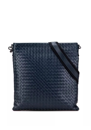 Bottega Veneta Pre-Owned 2012-2025 Nappa Intrecciato VN crossbody bag - Blue