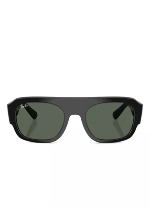 Ray-Ban shield-frame tinted sunglasses - Black