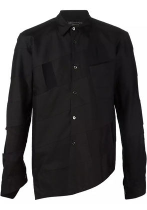 Comme des Garçons Homme Plus cutout detail panelled shirt - Black