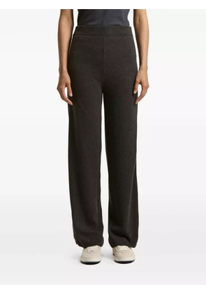 Peserico stripe-detail trousers - Brown