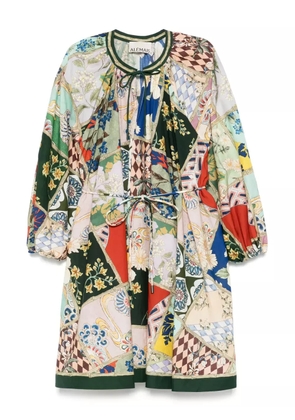 ALEMAIS Bianca mini dress - Green