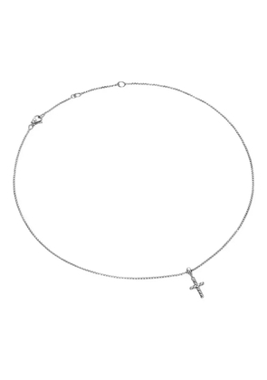 David Yurman cable cross pendant necklace - Silver