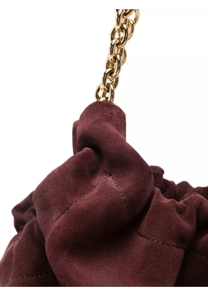 DeMellier Miami suede shoulder bag - Red