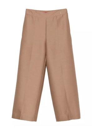 Curiel straight-leg trousers - Brown