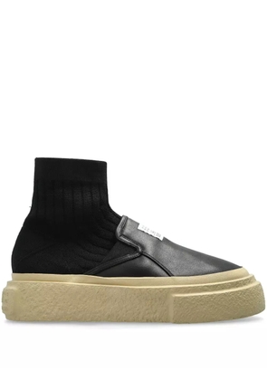 MM6 Maison Margiela sock-insert sneakers - Black