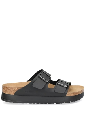 Birkenstock Arizona 25 mm platform slides - Black
