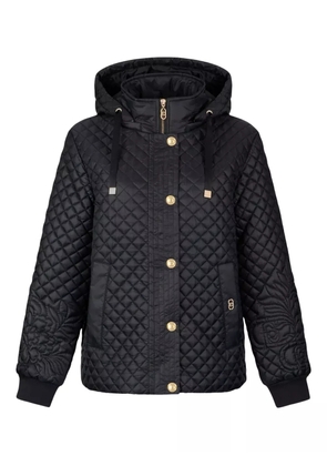LIU JO quilted drawstring-hood jacket - Black