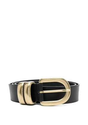 By Malene Birger buckle leather belt - Black