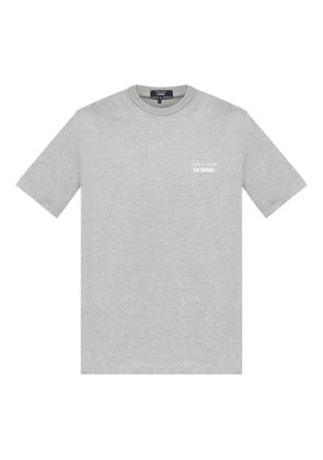 Comme des Garçons Homme logo-print cotton T-shirt - Grey