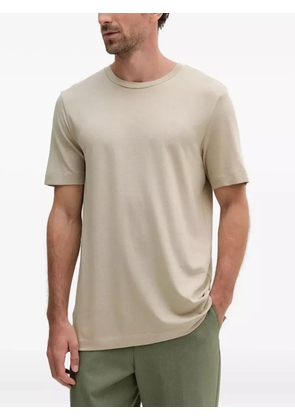 BOSS round-neck short-sleeve T-shirt - Neutrals
