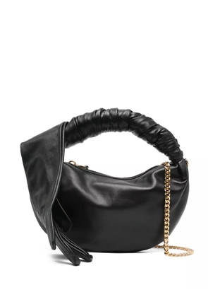 Moschino glove-handle leather tote bag - Black