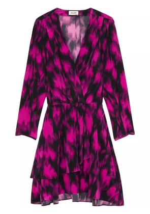 Zadig&Voltaire Rogers silk mini dress - Pink