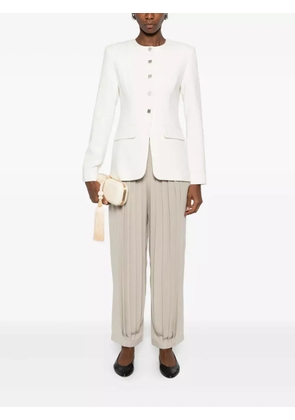Giorgio Armani pleated pocket pants - Neutrals