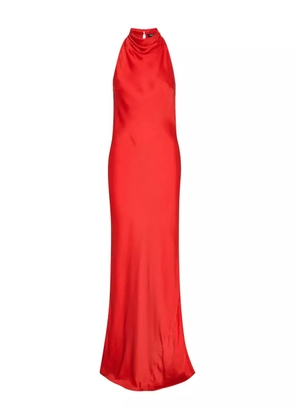 ROTATE BIRGER CHRISTENSEN cowl-neck maxi dress - Red
