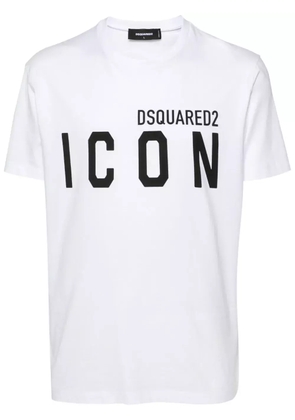 DSQUARED2 logo-print cotton T-shirt - White