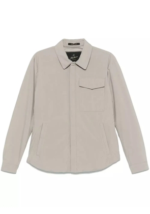 Montecore classic-collar shirt jacket - Grey