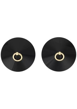 Bordelle enamel O ring nipplets - Black