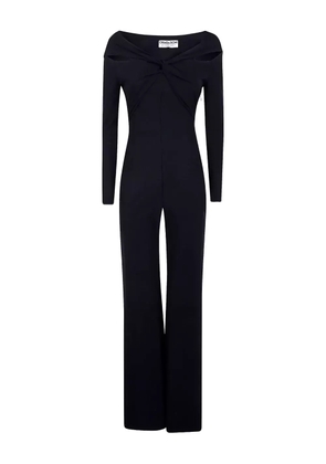CHIARA BONI La Petite Robe twist-neck jumpsuit - Black
