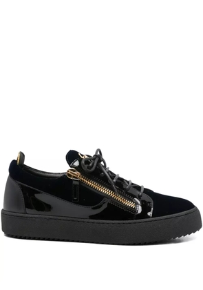 Giuseppe Zanotti Frankie zip-detail sneakers - Black