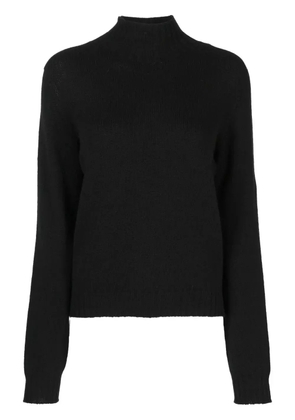 The Row Kensington high-neck cashmere top - Black