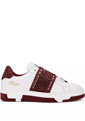 Philipp Plein stud-embellished low-top sneakers - Red