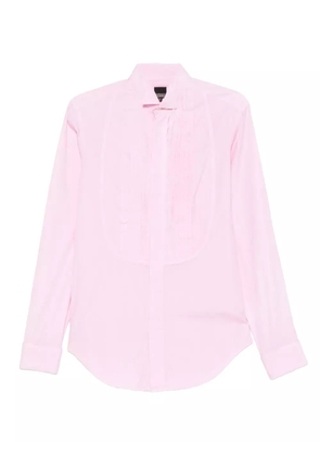 Gianfranco Ferré Pre-Owned 1990s pleated-front shirt - Pink