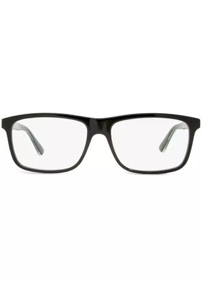 Gucci Eyewear rectangle-frame glasses - Black