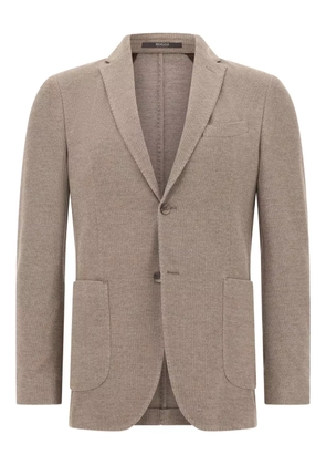 Boggi Milano textured blazer - Neutrals
