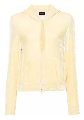 Balenciaga BB Paris zip-up hoodie - Yellow