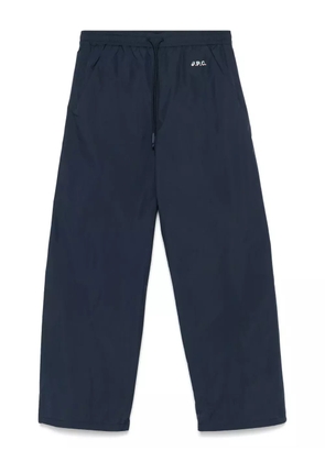 A.P.C. x Asics Haze track pants - Blue